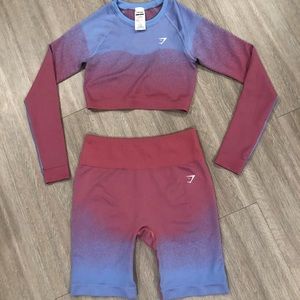 Gymshark Adapt Ombre Seamless Set
